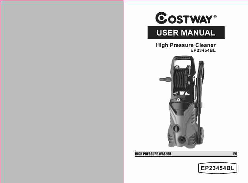 Costway High Pressure Cleaner Manual_pdf